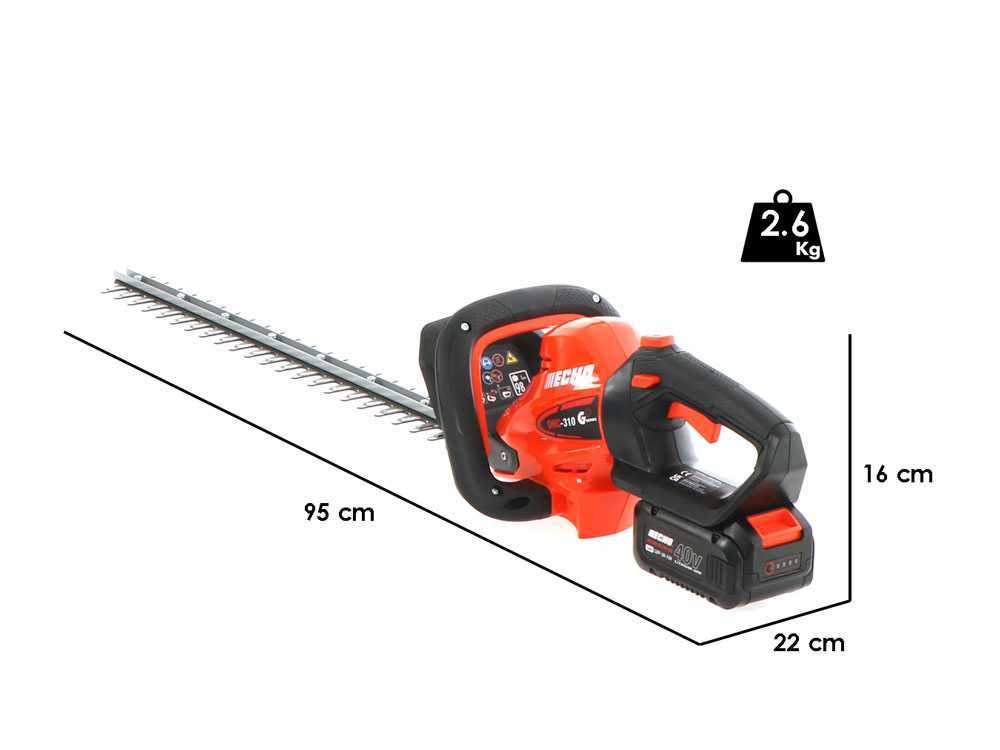 Tosasiepe a Batteria Echo Cordless DHC-310