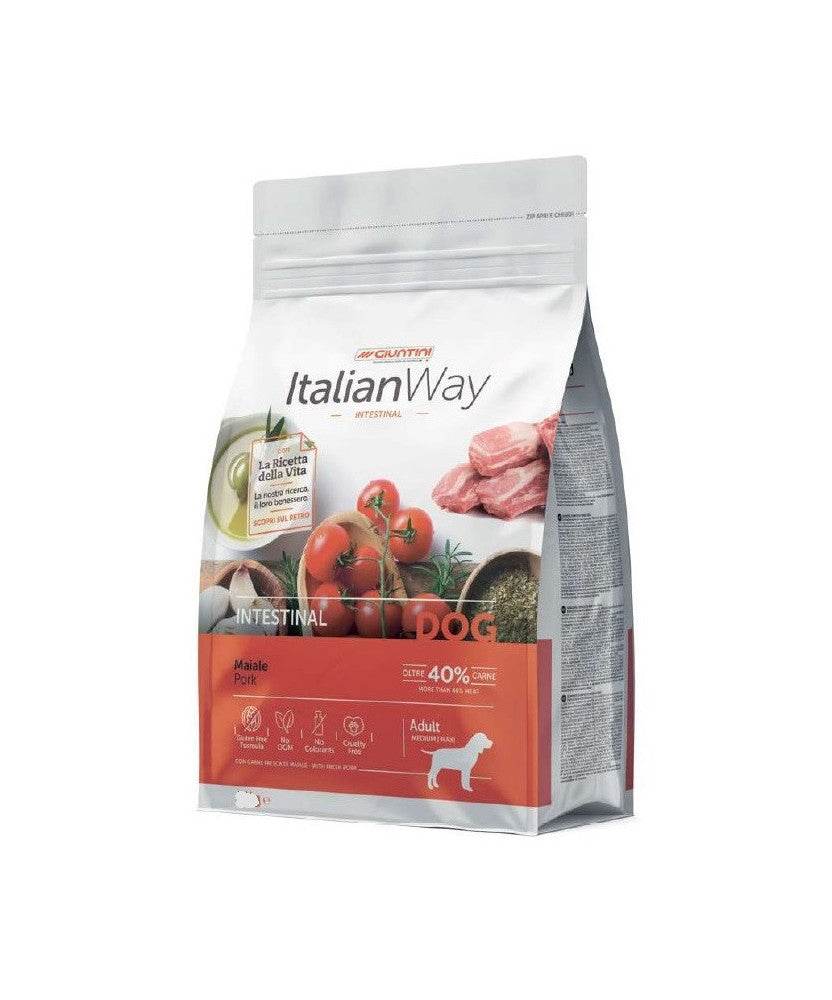 Italian Way Adult Medium – Intestinal Maiale e Piselli Integrali 3 Kg - Il mio negozio