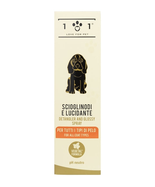 Spray Scioglinodi e Lucidante per Cani – 101 Love for Pet 250 ml