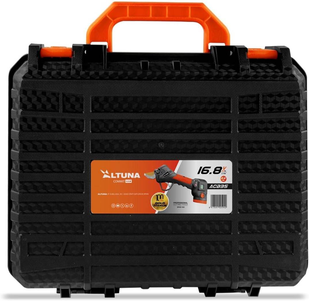 Forbice elettronica cordless Altuna ACB 35 Titanio - Il mio negozio