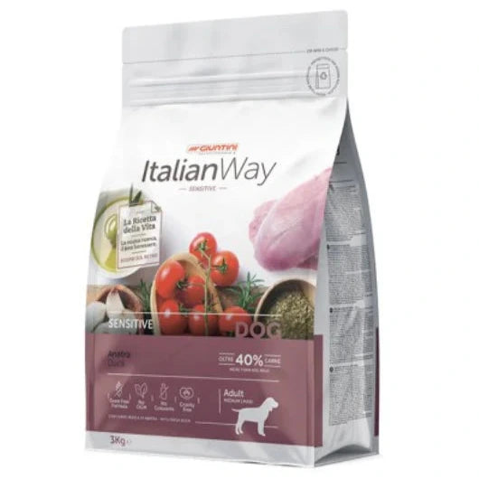 ItalianWay Sensitive Anatra Adult Medium Maxi 3Kg