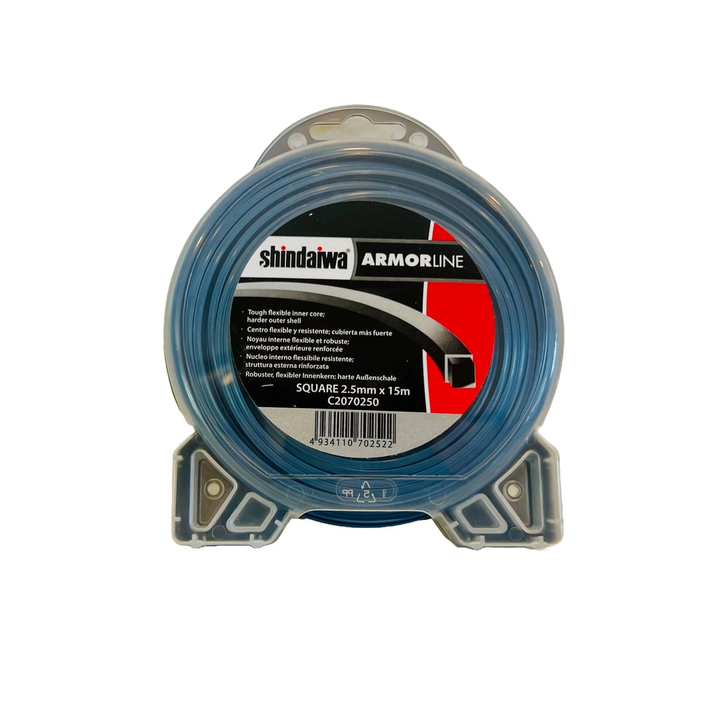 Shindaiwa Armorline Quadrato 2.5mm/15m Morlupo AgrimarPet