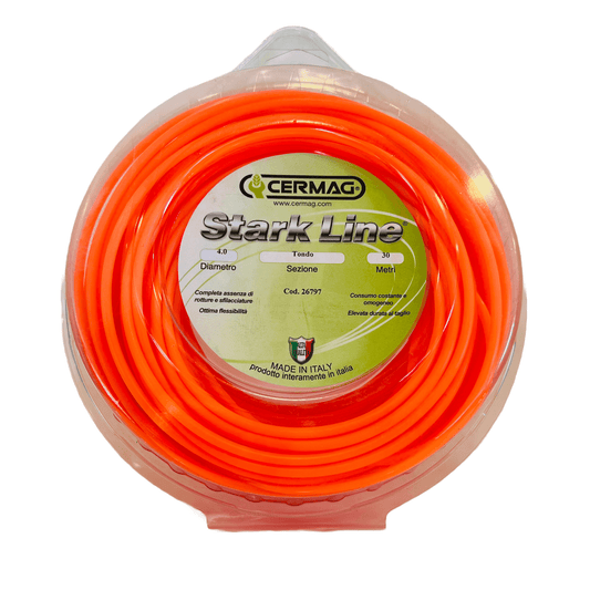 Filo per Decespugliatore tondo Nylon STARK LINE Cermag 4.0 mm/ 30 Metri - Il mio negozio