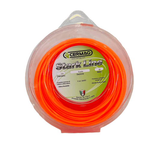 Filo per Decespugliatore tondo Nylon STARK LINE Cermag 2.4 mm / 82 metri - Il mio negozio