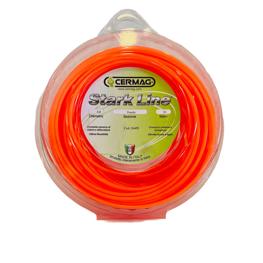 Filo per Decespugliatore tondo Nylon STARK LINE Cermag 3.0 mm/53 Metri - Il mio negozio