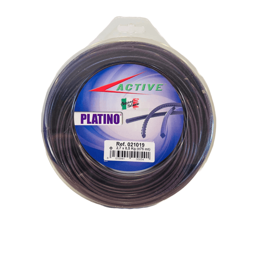ilo per Decespugliatore tondo Nylon Active Platino 2.7 mm/ 75 metri - Il mio negozio