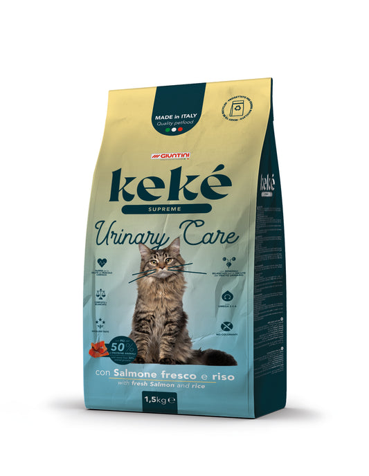 Keké Adult Urinary Care – Salmone Fresco e Riso 1,5 Kg