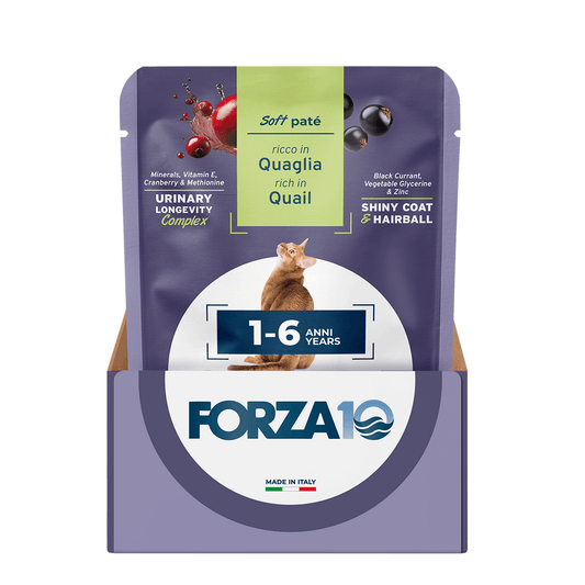 Forza10 Adult 1–6 anni – Soft Patè alla Quaglia (80 g) - Il mio negozio