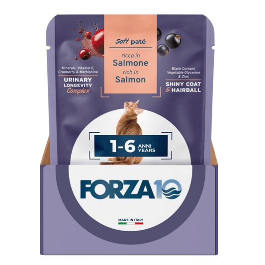 Forza10 Soft Paté Adult 1–6 anni – Salmone 80 gr - Il mio negozio