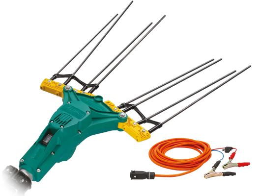 ZANON FALCON 12V – ABBACCHIATORE ELETTRICO CON ASTA TELESCOPICA 3 m
