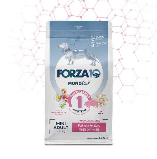 Forza10 Medium Adult – Hypoallergenic Monoprotein al Maiale e Patate