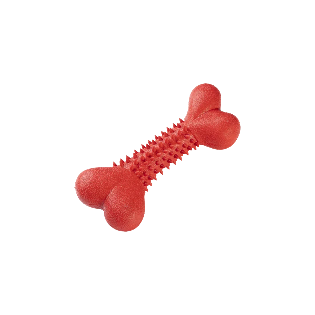 GimDog Red Titan Bone - Gioco in Gomma Naturale per Cani