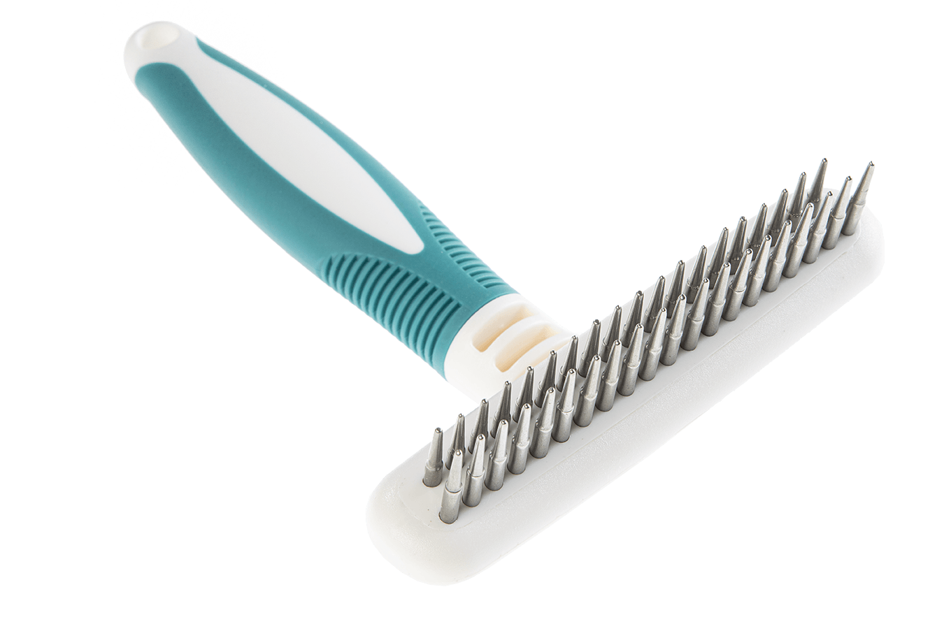 Gimdog – Rastrello Districante a Denti Larghi e Conici per Cani
