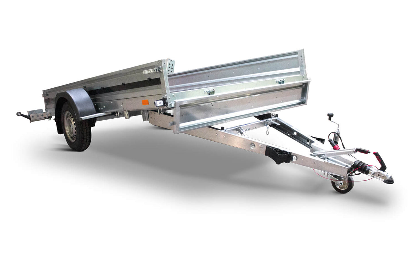 Rimorchio Alluminio Linea Grillo Non Frenato