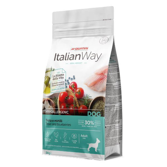Italian Way Mini Adult Hypoallergenic Trota e Mirtilli