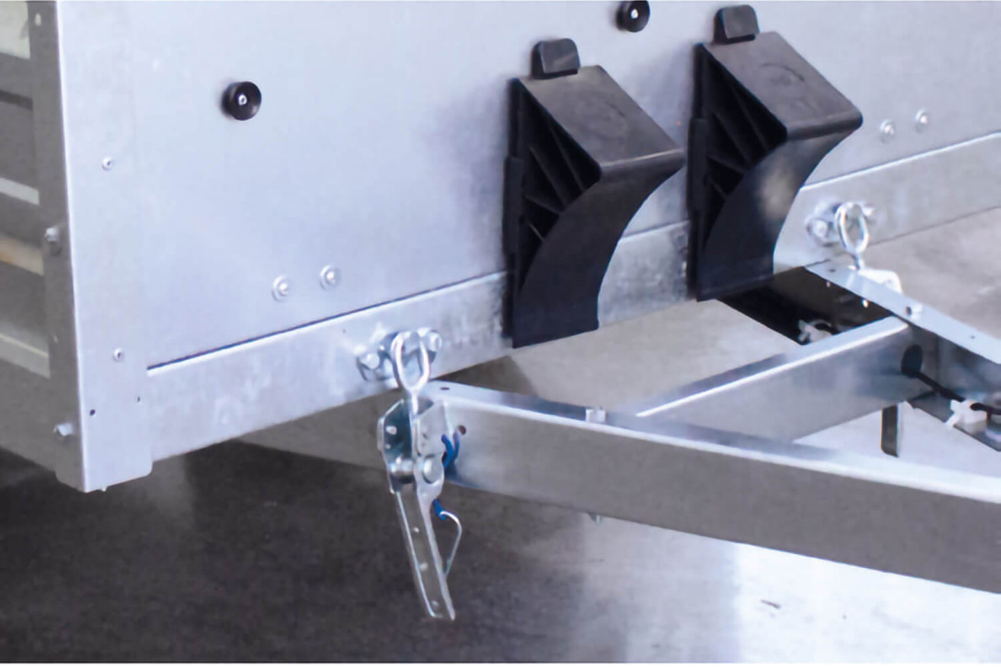 Rimorchio in Alluminio Trailers Linea Jolly 3 Sponde Alte