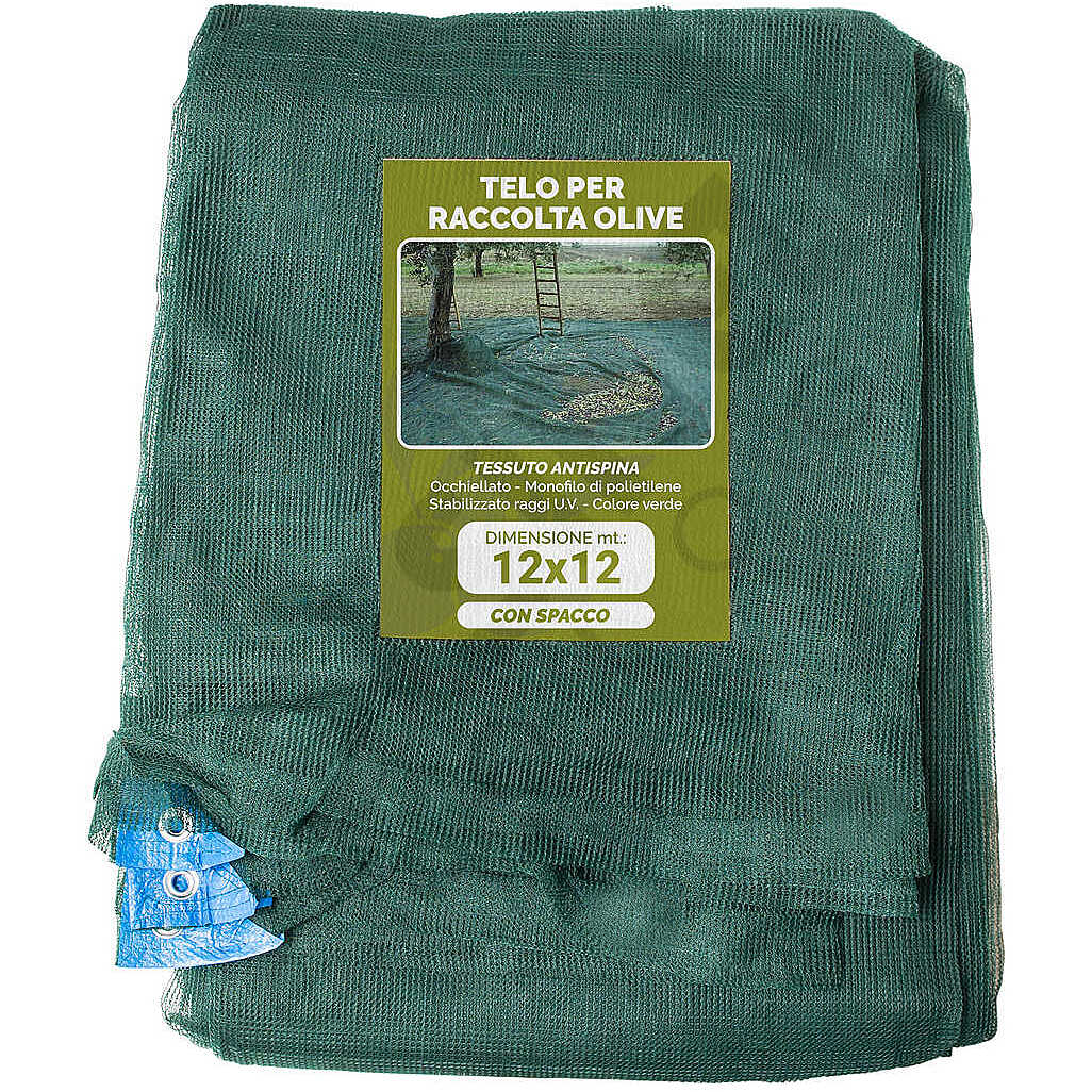 Rete per Olive con Maglia Antispine, Occhiellata, Spacco Centrale