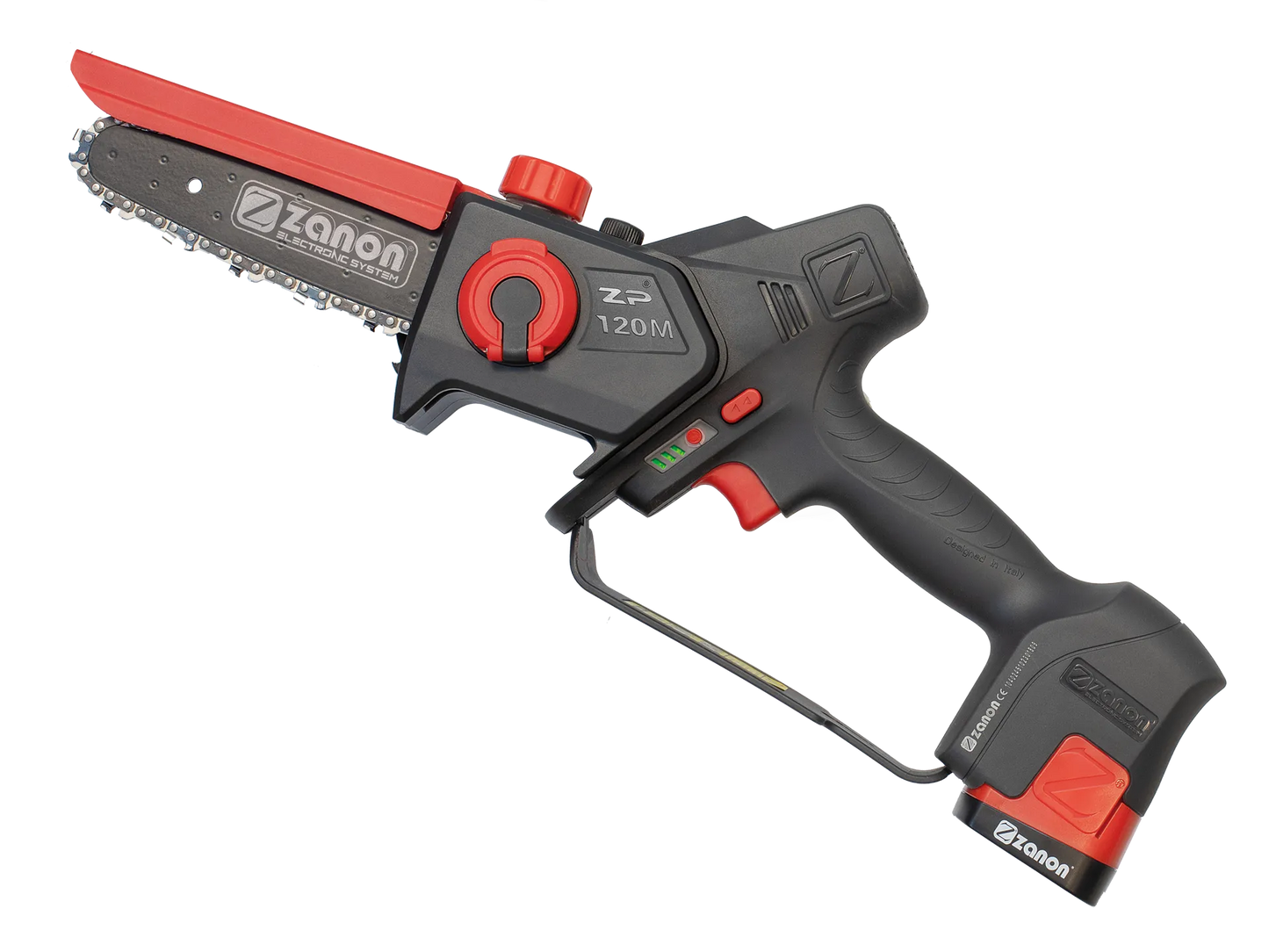 Potatore Elettrico Professionale a Batteria Zanon ZP 120-M Potatura Precisa fino a 12 cm